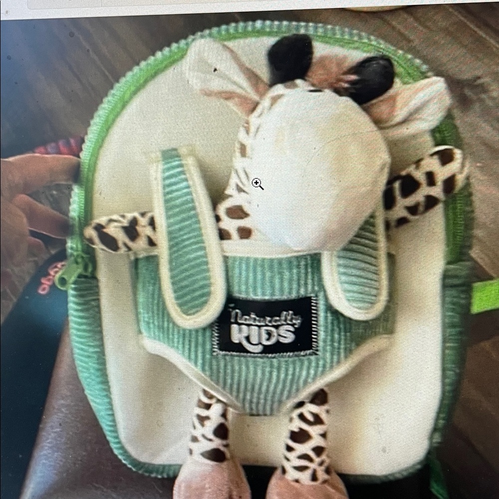 Naturally Kids Giraffe Backpack